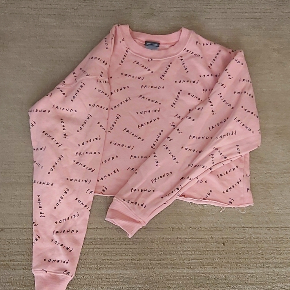 FRIENDS® Crop-Top Sweatshirt